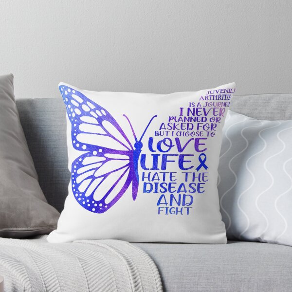 Item preview, Juvenile Arthritis is a journey I NEVER planned or asked for but i choose to LIVE LIFE hate the disease and FIGHT designed and sold by KatMercerr.