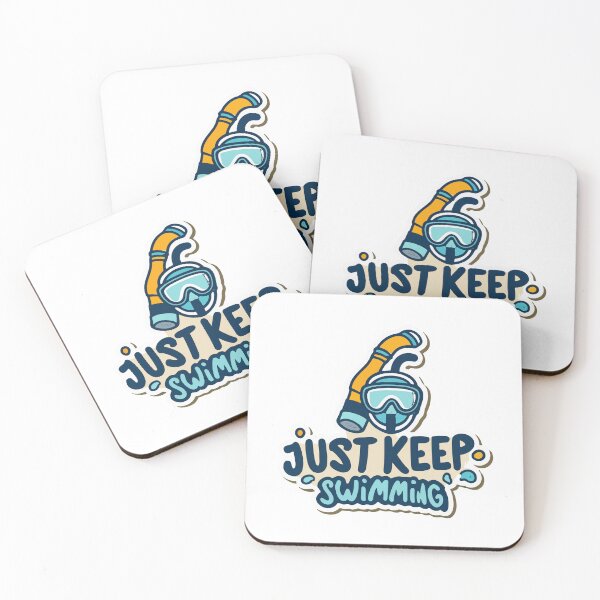 Item preview, Just Keep Swimming - Snorkel & Mask Design designed and sold by NiftyWrx.
