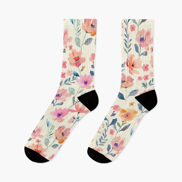Item preview, Flowers in watercolour style designed and sold by sakurashorty.