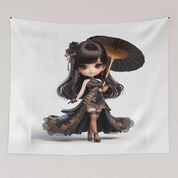Item preview, Aoi, the Blue Guardian of the Chibi Order of Silk designed and sold by CHIBI_POPZ.