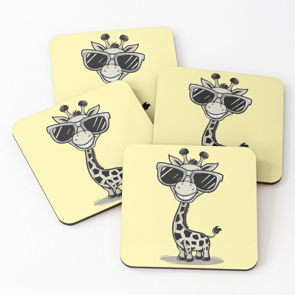 Item preview, Cute Cool Giraffe Wearing Sunglasses African Animal Giraffe Lover -  designed and sold by PurpleLoveStore.