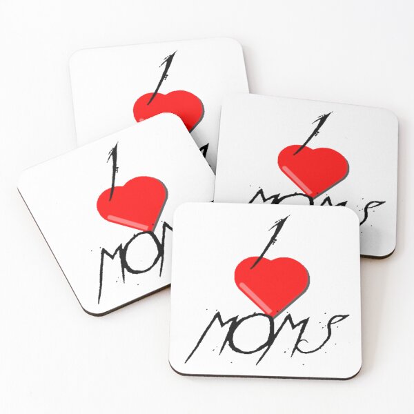 Item preview, I ❤️ MOMS funny joke satire designed and sold by CAMMAX008.