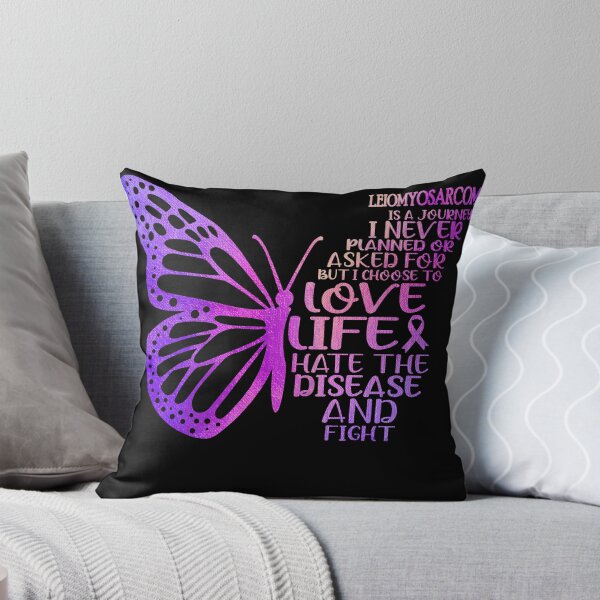 Item preview, Leiomyosarcoma is a journey I NEVER planned or asked for but i choose to LIVE LIFE hate the disease and FIGHT designed and sold by KatMercerr.