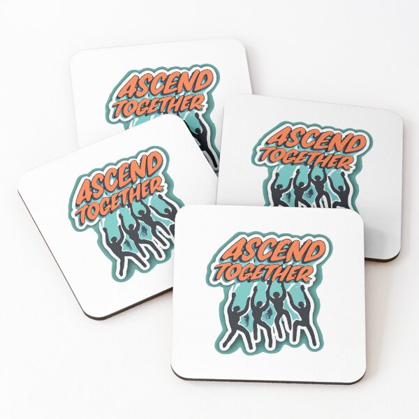 Item preview, Ascend Together Divers Silhouette - Teamwork Design designed and sold by NiftyWrx.