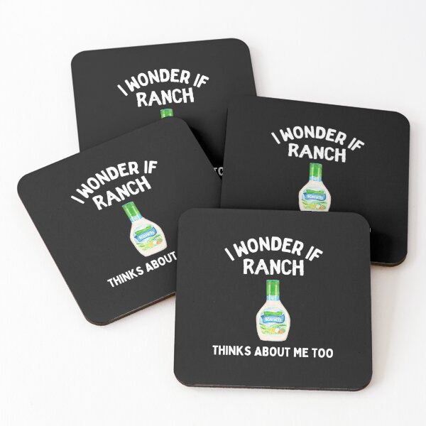 Item preview, I Wonder If Ranch Thinks About Me Too Funny Ranch Lover Gift designed and sold by lou731.
