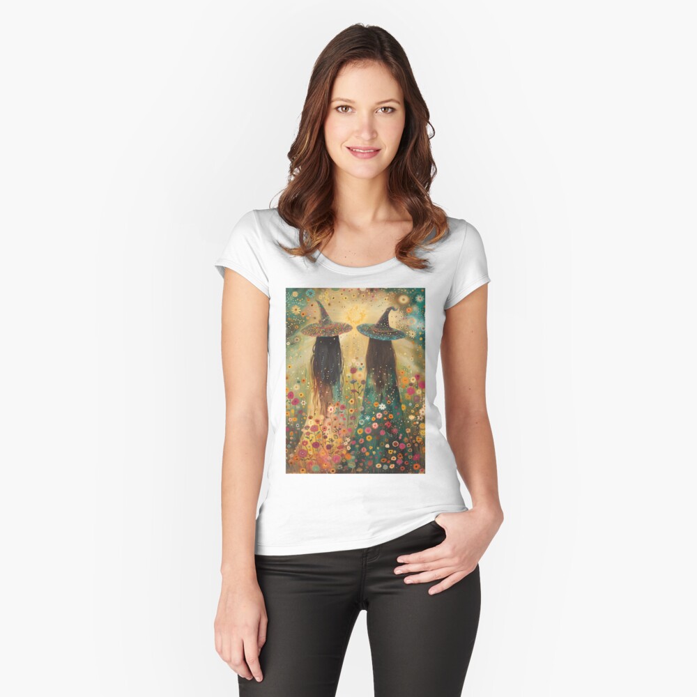 Item preview, Fitted Scoop T-Shirt designed and sold by Arwen-Art.