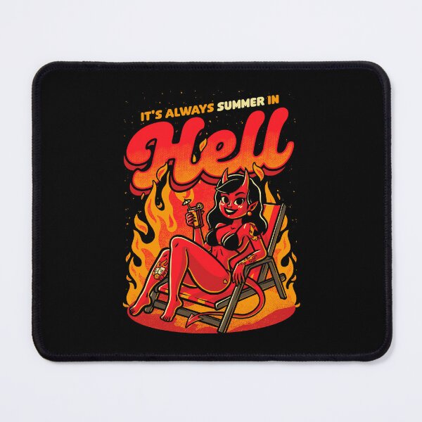 Item preview, Summer Pinup Devil - Fire Vacation Demon designed and sold by Studio Mootant.