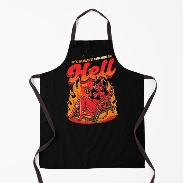 Item preview, Summer Pinup Devil - Fire Vacation Demon designed and sold by Studio Mootant.
