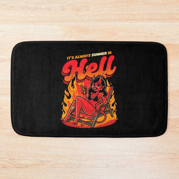 Item preview, Summer Pinup Devil - Fire Vacation Demon designed and sold by Studio Mootant.