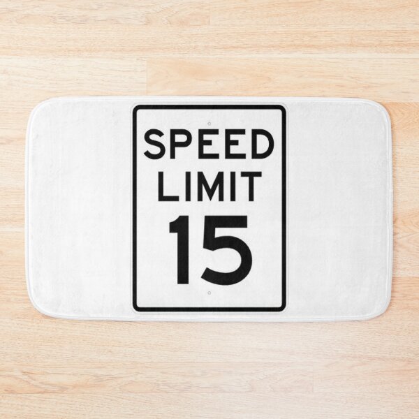 Item preview, Traffic sign speed limit, 15 designed and sold by Numbers-Art.