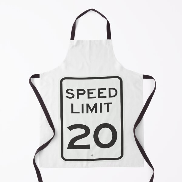 Item preview, Traffic sign speed limit, 20 designed and sold by Numbers-Art.