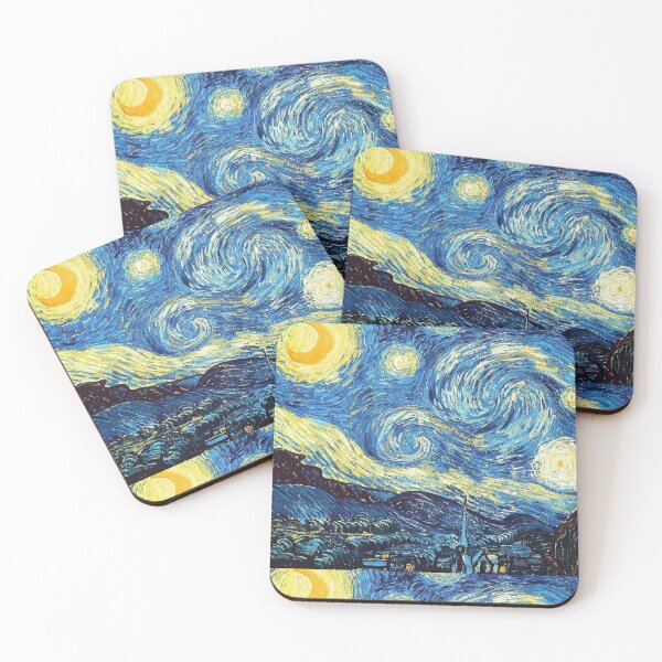 Item preview, Van Gogh - Starry Night designed and sold by HQShirts.