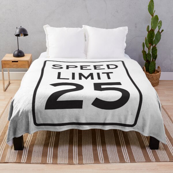 Item preview, Traffic sign speed limit, 25 designed and sold by Numbers-Art.