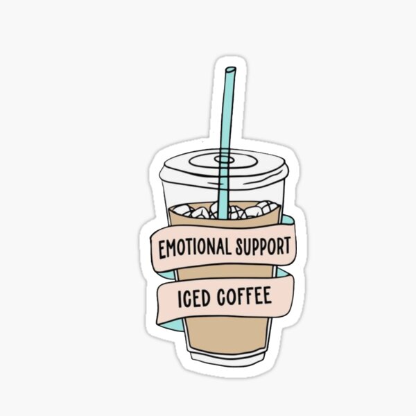 Item preview, Emotional Support Coffee designed and sold by discocowgirl.