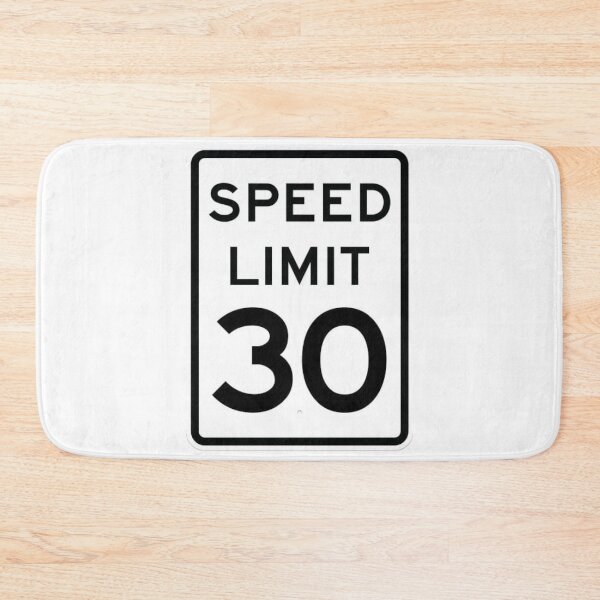 Item preview, Traffic sign speed limit, 30 designed and sold by Numbers-Art.