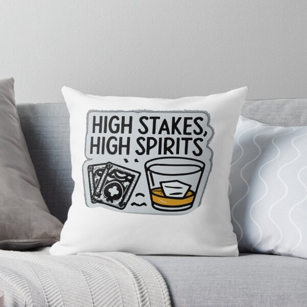 Item preview, High Stakes, High Spirits - Whiskey & Poker Noir Art designed and sold by NiftyWrx.