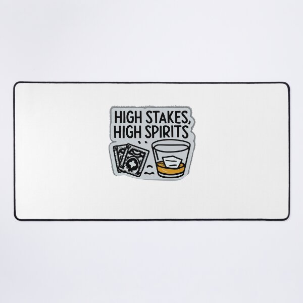 Item preview, High Stakes, High Spirits - Whiskey & Poker Noir Art designed and sold by NiftyWrx.