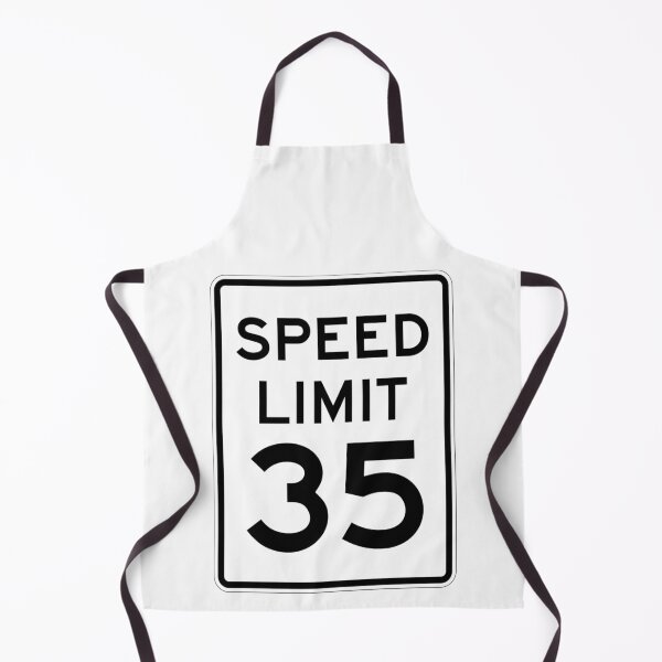 Item preview, Traffic sign speed limit, 35 designed and sold by Numbers-Art.