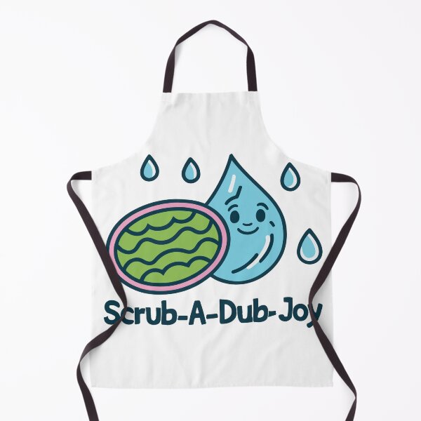 Item preview, Scrub-a-Dub Joy Stencil Art Loofah and Soap designed and sold by NiftyWrx.