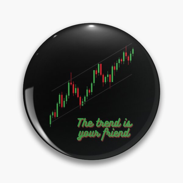Item preview, The trend is your friend - Stock market  designed and sold by PXEpic.