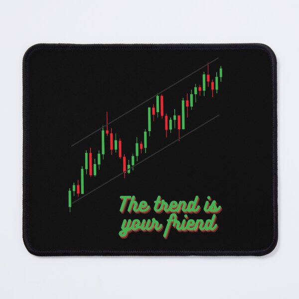 Item preview, The trend is your friend - Stock market  designed and sold by PXEpic.