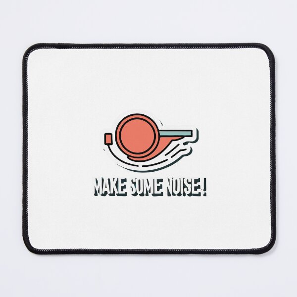 Item preview, Make Some Noise - Soccer Referee Whistle designed and sold by NiftyWrx.