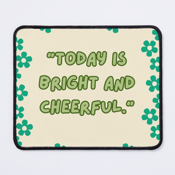 Item preview, Green flowers and good sentences designed and sold by siswhichsis.