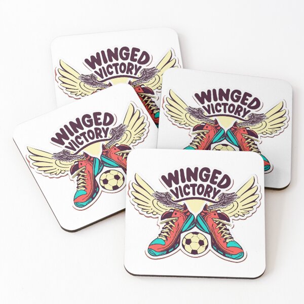 Item preview, Winged Victory Retro Soccer Cleats designed and sold by NiftyWrx.