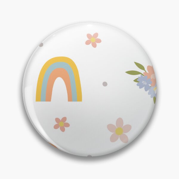 Item preview, Rainbow Blossoms: Seamless Floral Pattern" designed and sold by hjian8219.