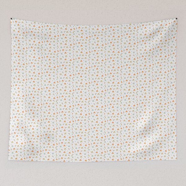 Item preview, Rainbow Blossoms: Seamless Floral Pattern" designed and sold by hjian8219.