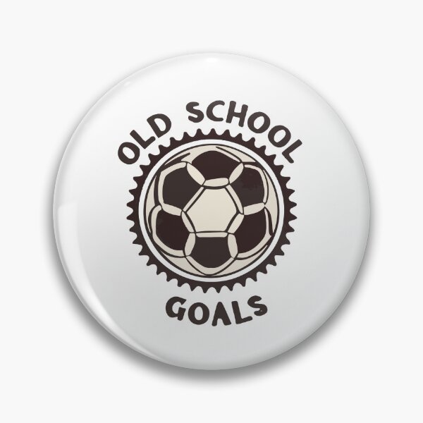 Item preview, Old School Goals Vintage Soccer Ball designed and sold by NiftyWrx.