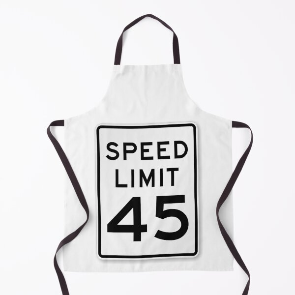 Item preview, Traffic sign speed limit, 45 designed and sold by Numbers-Art.