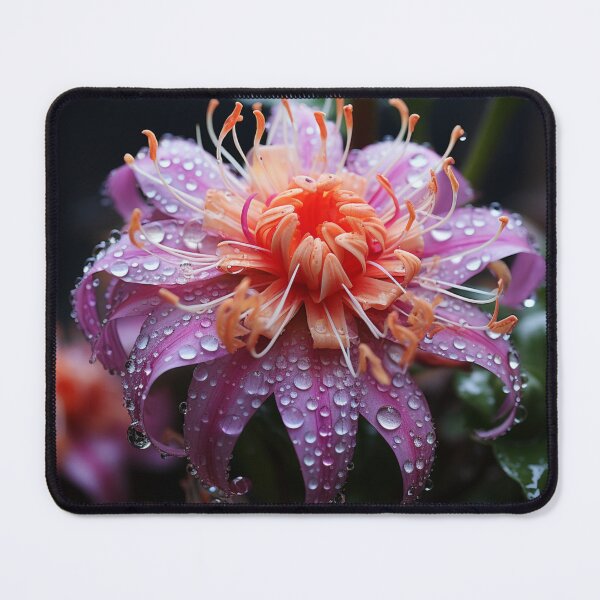 Item preview, Beautiful Close-Up Flower with Dew Drops: Captivating Nature Photography" designed and sold by Bohospiritart.