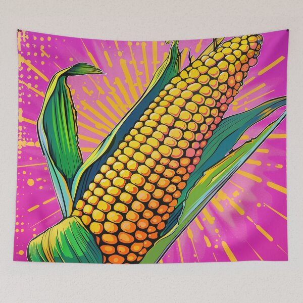 Item preview, Corn Cob Pop Art 1 designed and sold by AstroRisq.