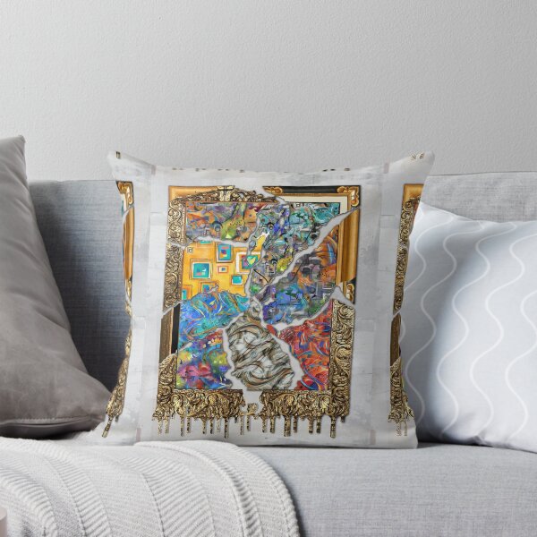 Item preview, Fractured Frames Abstract Painting 3D designed and sold by Juleez.