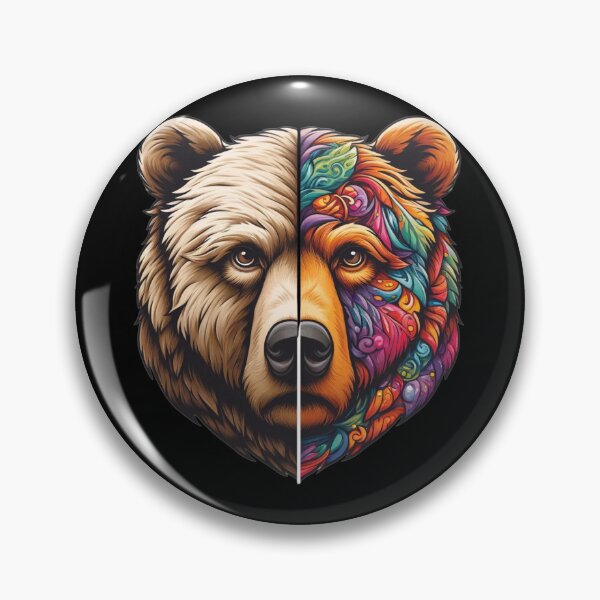 Item preview, Mystic Bear Spirit  designed and sold by Lane L. Mälkin Design.