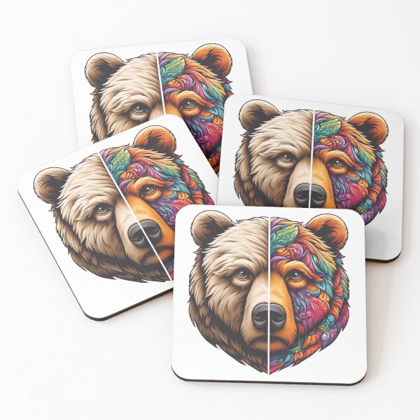 Item preview, Mystic Bear Spirit  designed and sold by Lane L. Mälkin Design.