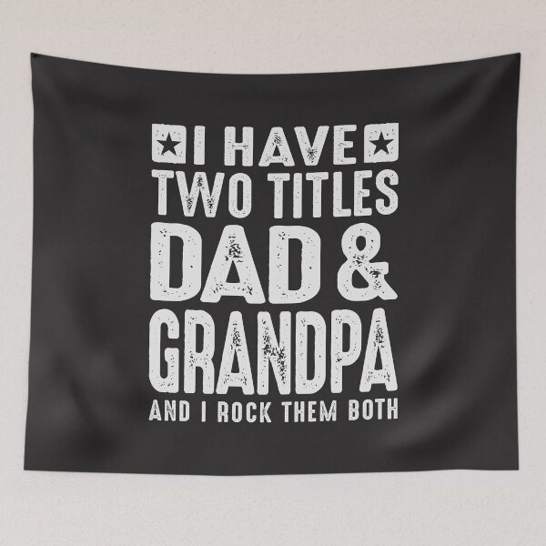 Item preview, I Have Two Titles Dad and Grandpa - Father's Day designed and sold by cidolopez.