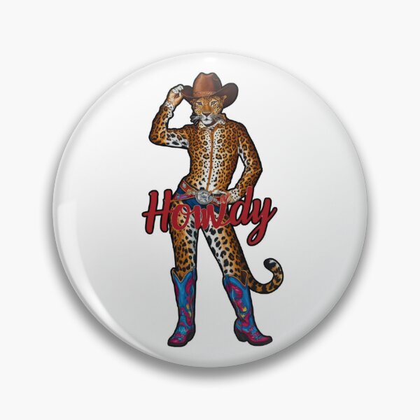Item preview, Rodeo Cat Leopard Cheetah Howdy Cowgirl Boots Hat designed and sold by JediKittenWars.