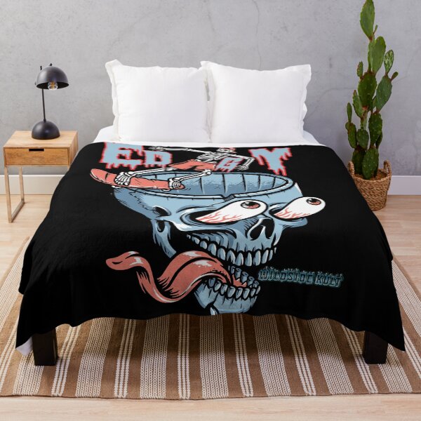 Item preview, Edgy skater skeleton designed and sold by Wildside Kult.