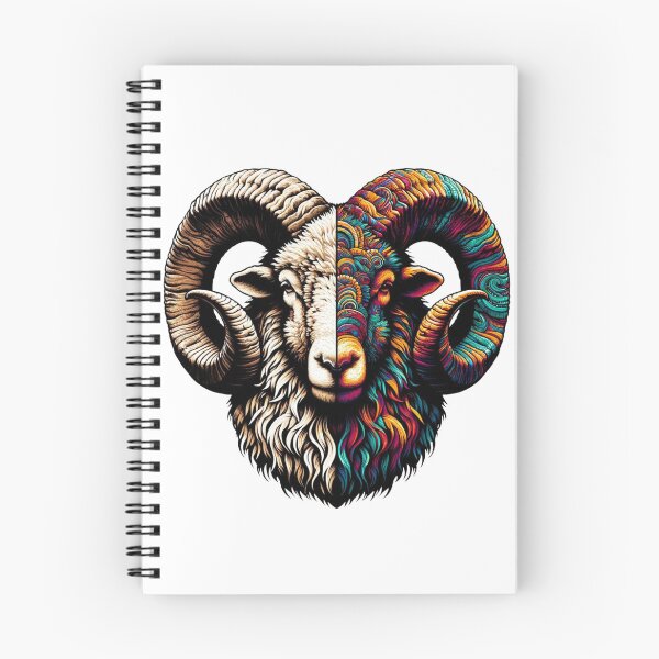 Item preview, Mystic Ram Spirit designed and sold by Lane L. Mälkin Design.