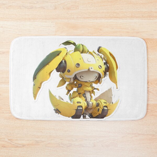 Item preview, Yellow Banana 3D Robot designed and sold by myfigaidea.