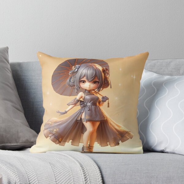 Item preview, Keiko, the Gray Guardian of the Order of Chib Silk designed and sold by CHIBI_POPZ.