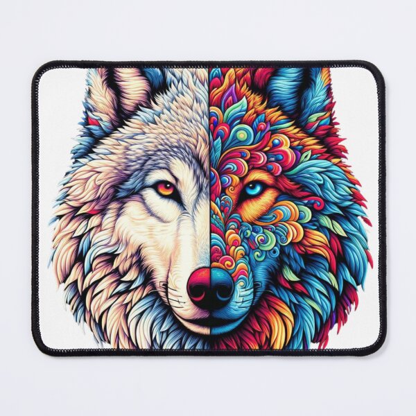 Item preview, Mystic Wolf Spirit designed and sold by Lane L. Mälkin Design.