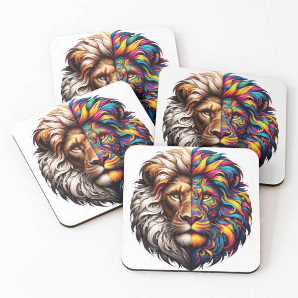 Item preview, Mystic Lion Spirit designed and sold by Lane L. Mälkin Design.