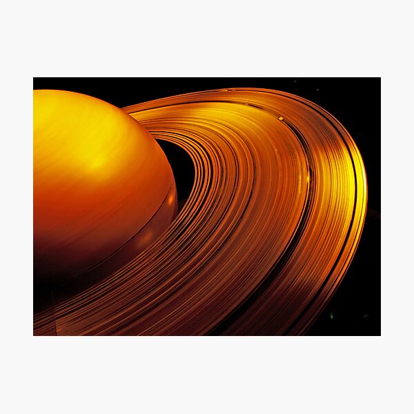 Rings of Saturn Photographic Print