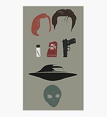 X-Files Icons Photographic Print