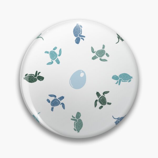Item preview, Sea turtles in green and blue designed and sold by Hunnyabee.