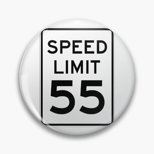 Item preview, Traffic sign speed limit, 55 designed and sold by Numbers-Art.