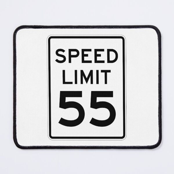 Item preview, Traffic sign speed limit, 55 designed and sold by Numbers-Art.